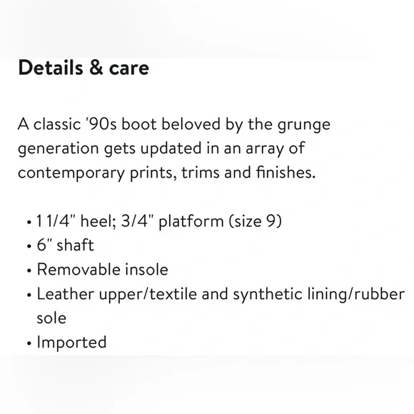 Dr. Martens Black Boots with Yellow Accents - Picture 6 of 13